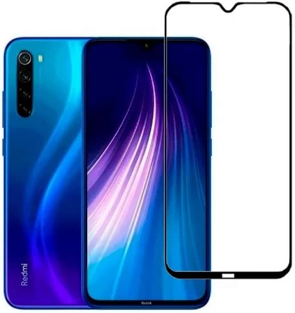 PELICULA 3D FRONTAL TELA XIAOMI REDMI NOTE 8