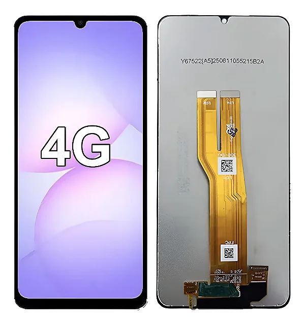 FRONTAL TELA DISPLAY SAMSUNG A07 COM ARO LCD