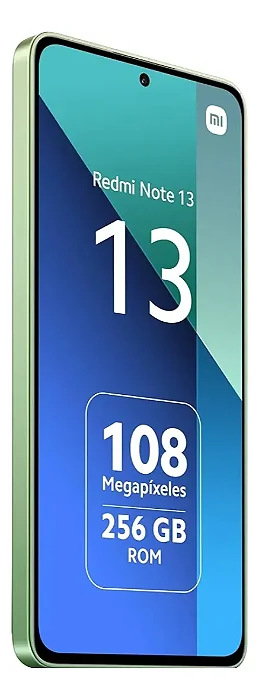 FRONTAL TELA DISPLAY XIAOMI REDMI NOTE 13 4G COM ARO VERDE OLED