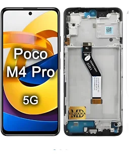 FRONTAL TELA DISPLAY XIAOMI REDMI NOTE 11 5G / M4 PRO 5G / NOTE 11T 5G COM ARO