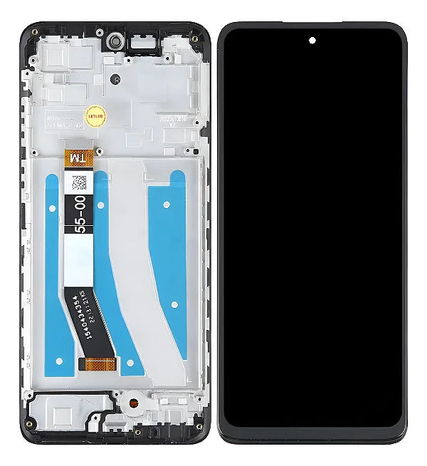 FRONTAL TELA DISPLAY MOTOROLA MOTO G73 5G COM ARO LCD