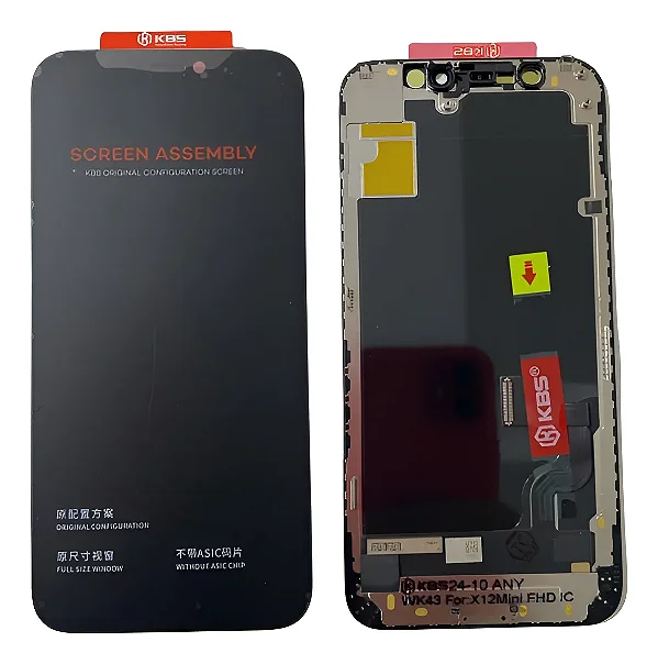 FRONTAL TELA DISPLAY IPHONE 12 MINI FHD COF XP