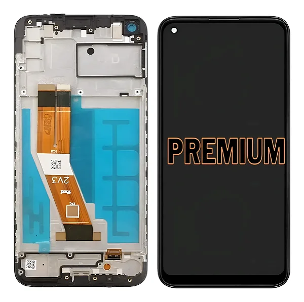 FRONTAL TELA DISPLAY SAMSUNG A11 LCD COM ARO PREMIUM XP