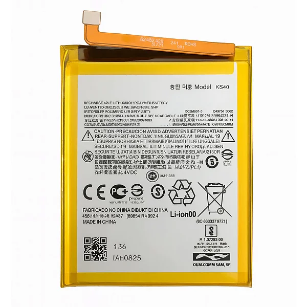 BATERIA MOTOROLA MOTO E6S (XT2053), E6 PLAY (XT2029), Moto E6i (XT2053-5) KS40