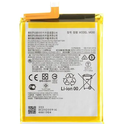 BATERIA MOTOROLA MOTO G9 PLUS XT2087 MG50