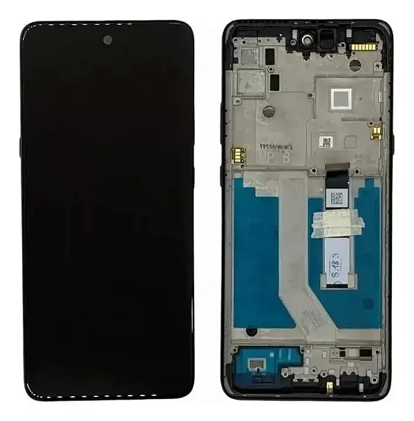FRONTAL TELA DISPLAY MOTOROLA MOTO G 5G / G5G COM ARO GRAFITE VIVID XT2113-3