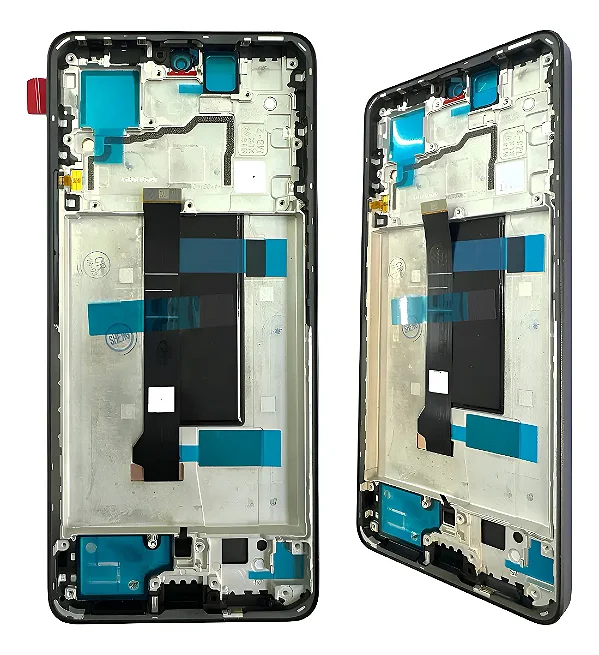 FRONTAL TELA DISPLAY XIAOMI POCO X6 5G / REDMI NOTE 13 PRO 5G COM ARO AMOLED