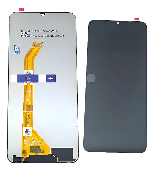 FRONTAL TELA DISPLAY REALME NOTE 70 / NOTE 70T SEM ARO