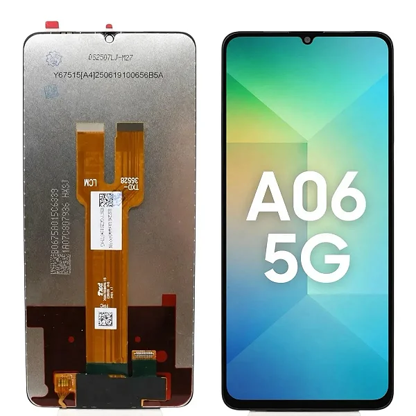 FRONTAL TELA DISPLAY SAMSUNG A06 5G SEM ARO (A066)