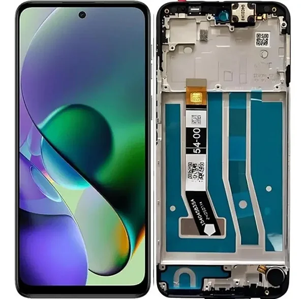 FRONTAL TELA DISPLAY MOTOROLA MOTO G54 / G55 / G64 COM ARO DIAMONDS