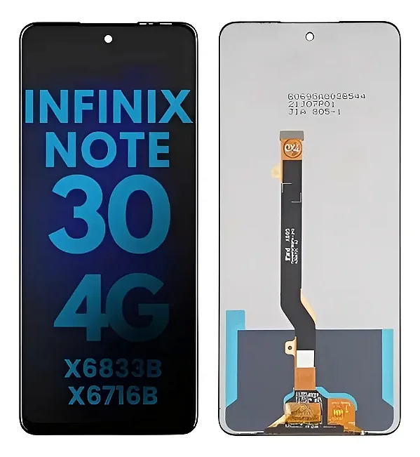 FRONTAL TELA DISPLAY INFINIX HOT 30 4G X6833b X6716b SEM ARO
