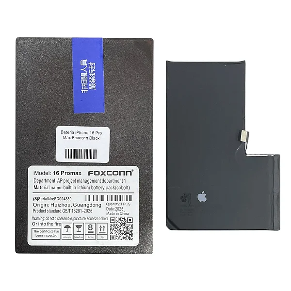 BATERIA IPHONE 16 PRO MAX FOXCONN