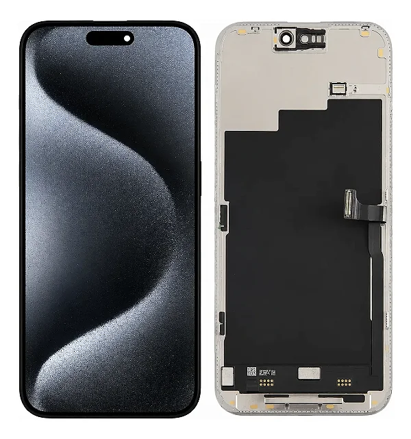 FRONTAL TELA DISPLAY IPHONE 15 PRO MAX LCD DIAMONDS