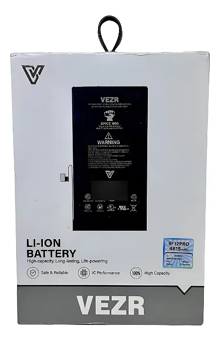 BATERIA IPHONE 12 / IPHONE 12 PRO VEZR (CALIBRA GENUINA)