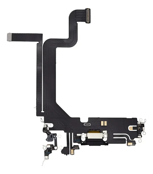 Flex Dock Conector de Carga iPhone 14 Pro Max Vezr Branco