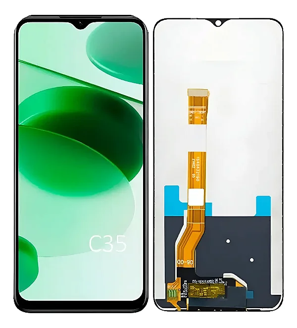 FRONTAL TELA DISPLAY REALME C85 4G / 15X / C35 5G / A6 4G / A6X 5G / A6T / A6 5G / A6 PRO / NARZO 30X 5G SEM ARO