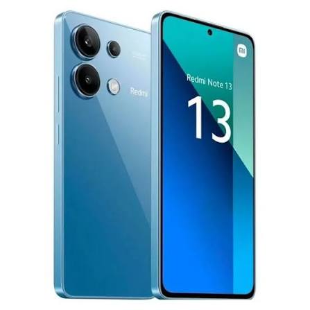 FRONTAL TELA DISPLAY XIAOMI REDMI NOTE 13 4G COM ARO AZUL OLED PREMIUM DIAMONDS