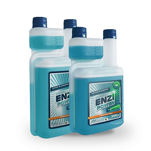 Sanitizante Enzimático para Caixa de Gordura 1L - Enzi Power