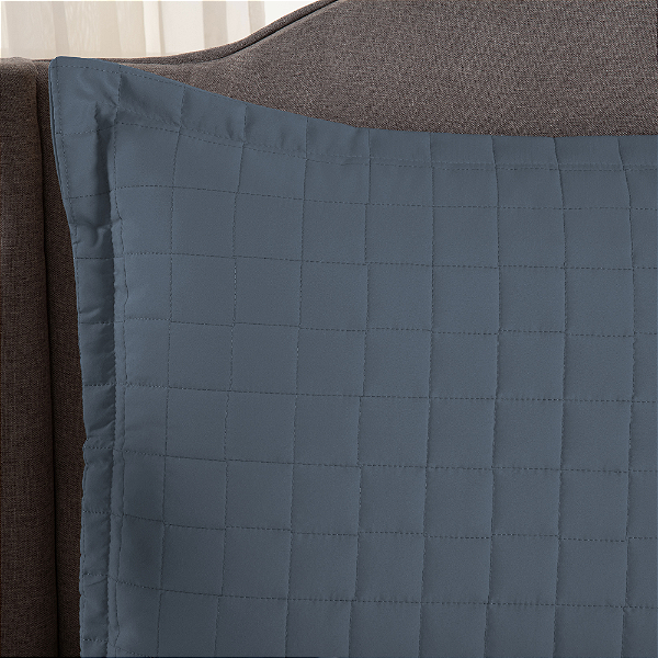 Porta Travesseiro Matelado Copacabana 1 Peça 70cm x 50cm 100% Poliéster Microp