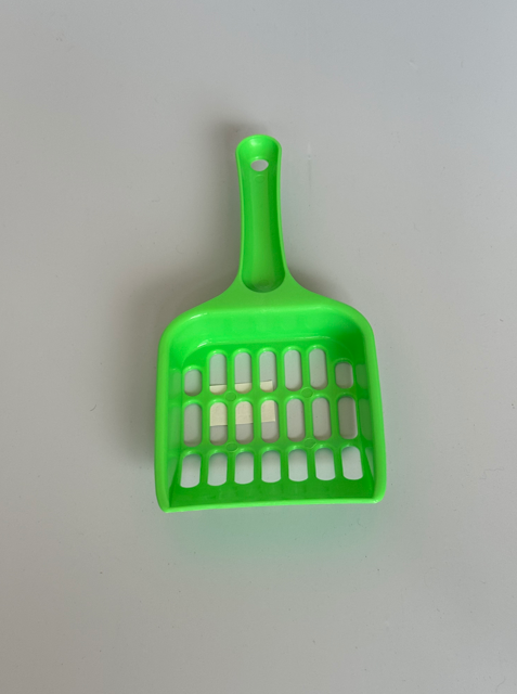 Pá Higienica Gato (Cores sortidas) Cor:Verde