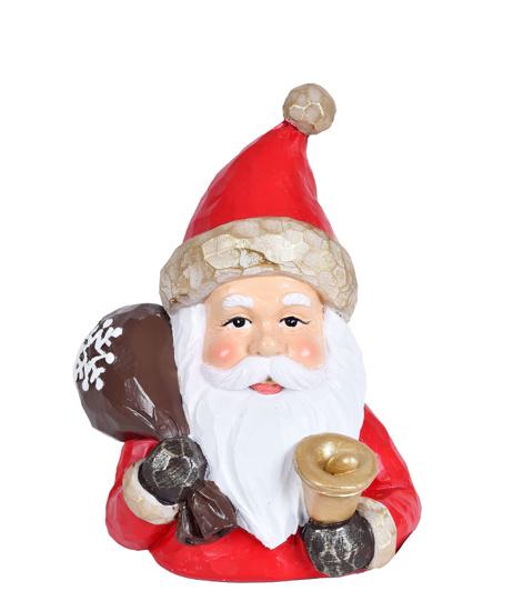 ADORNO NATALINO PAPAI NOEL PRESENTES 14CM