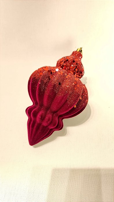 KIT ORNAMENTO DECORATIVO VERMELHO