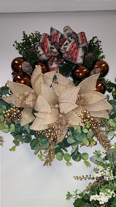 GUIRLANDA NATALINA RUSTICA 40CM
