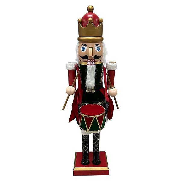 Quebra Nozes de Plastico Vermelho com Tambor 80cm