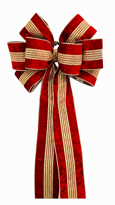 Laço de Fita Premium Vermelho
