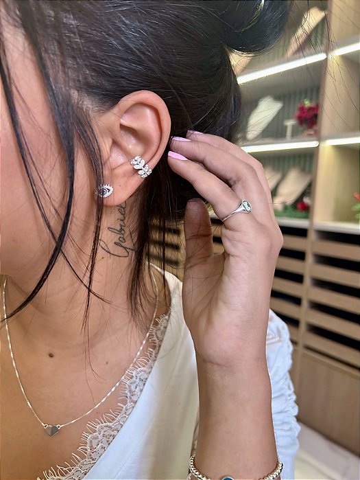 Piercing Ramo Cravejado Fake