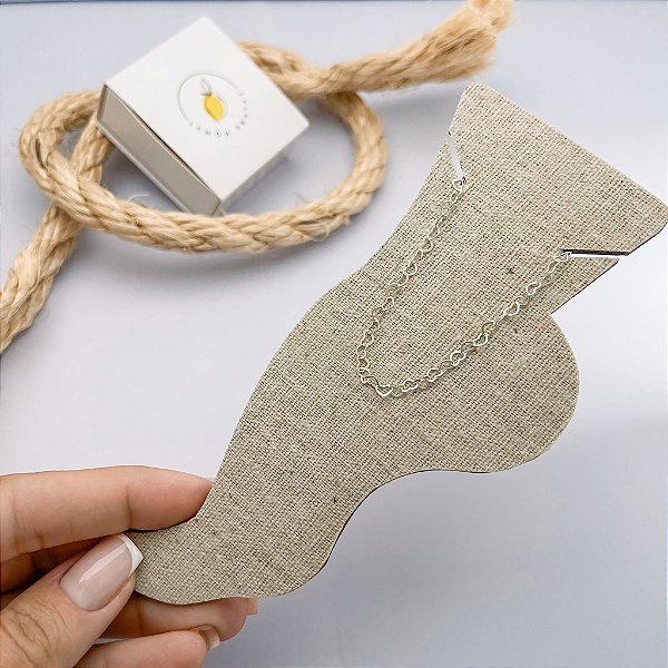 Tornozeleira Elos Corações