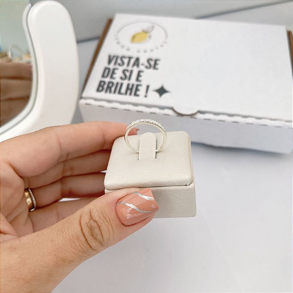 Anel Aparador Cravejado