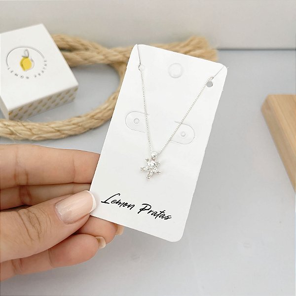 Pingente Flor 5 Pontas