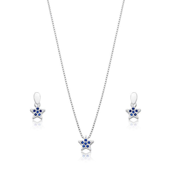 Conjunto Estrela Safira