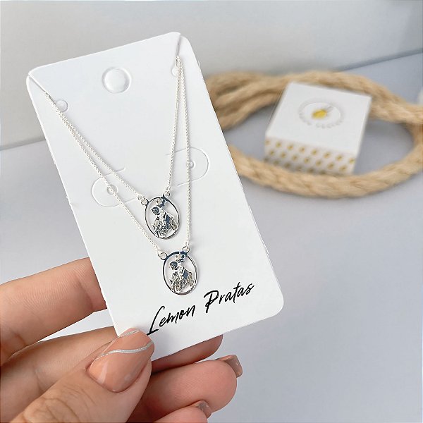 Escapulário São Jorge Redondo