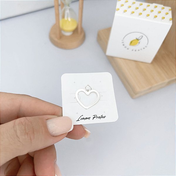 Pingente Coração Vazado