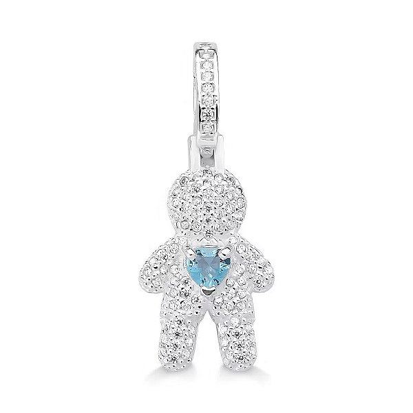 Pingente Menino Cravejado