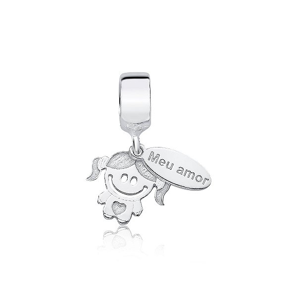 Berloque Filho com Plaquinha Personalizada