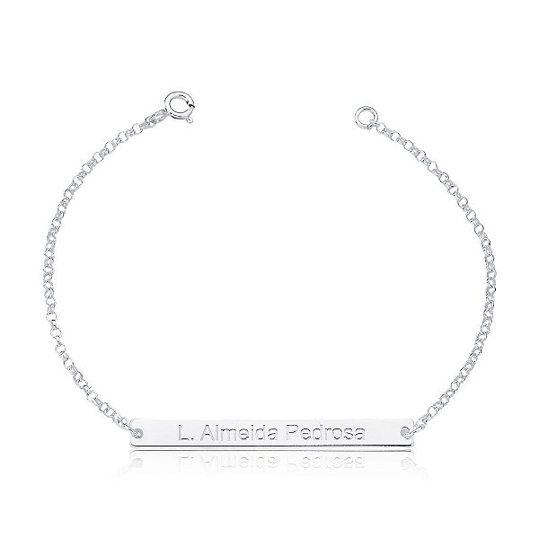 Pulseira Chapa Adulto