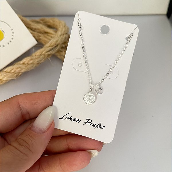 Pulseira São Bento Mini com Zircônia