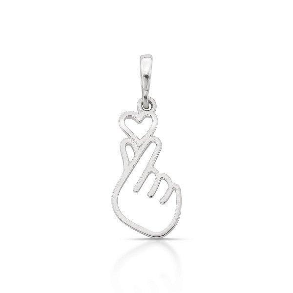 Pingente Coração Coreano