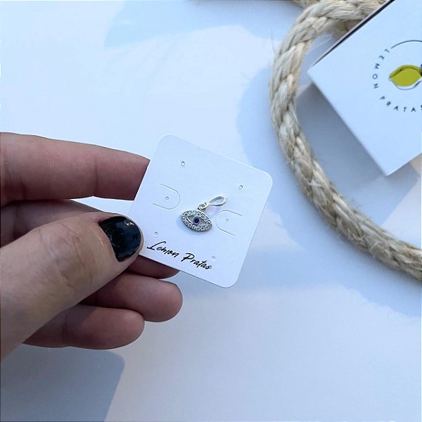 Pingente Olho grego Cravejado