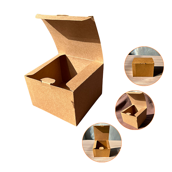 Caixa para Hambúrguer e Lanches pré montada M 50UN