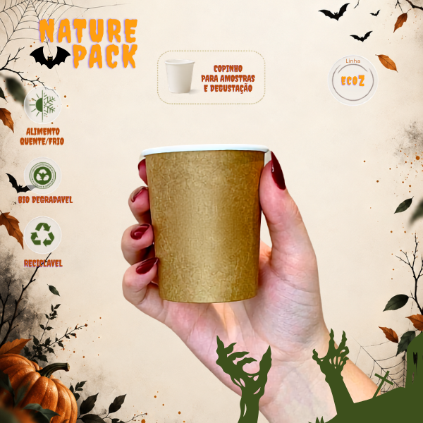 Copo de Papel 140ml - Nature Pack para Café e Degustação – EcoZ
