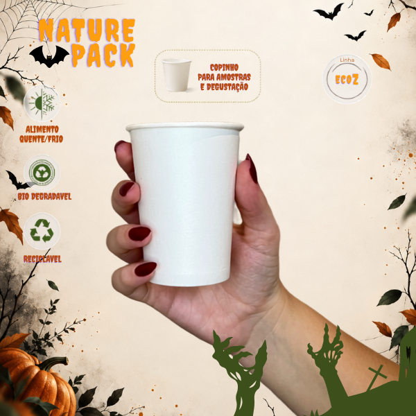 Copo de Papel 200ml - Nature Pack para Café e Degustação – EcoZ