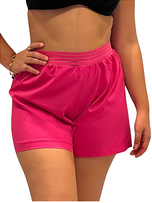 Short de Praia Feminino Verão Saída de Praia Chalaróste MP100005