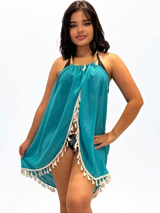 Saída de Praia Canga Vestido Exclusiva Chalaróste MP100040
