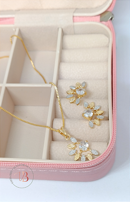 Conjunto Flor & Ouro
