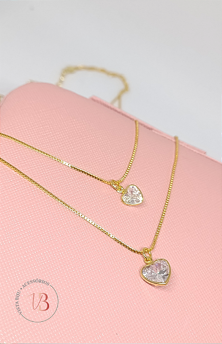 Colar Dupla Amor