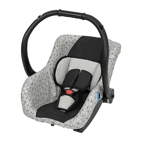 Bebê Conforto p/ Carro JOY Preto/Cinza Tutti Baby